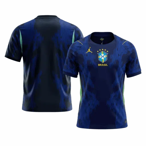 Brazil Away Soccer Jersey World Cup 2026 Left-Side