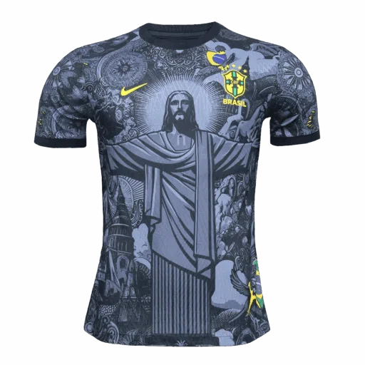 Brazil Special Authentic Soccer Jersey 2024 Front