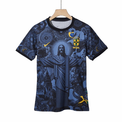 Camiseta de fútbol auténtica especial de Brasil 2024 Lado izquierdo