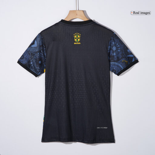 Camiseta de fútbol auténtica especial de Brasil 2024, lado derecho