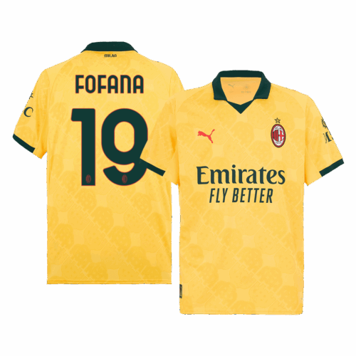 FOFANA 19 AC Milan Third Away Soccer Jersey 2025 26 Front