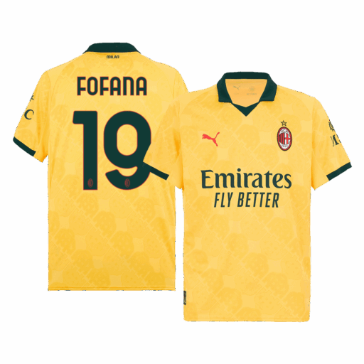 FOFANA 19 AC Milan Third Away Soccer Jersey 2025 26 Front