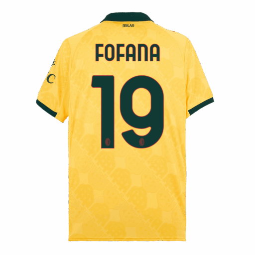 FOFANA 19 AC Milan Third Away Soccer Jersey 2025 26 Left-Side