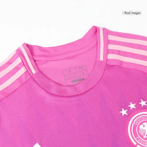Germany Away Soccer Jersey EURO 2024 Collar