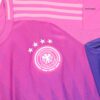 Manga de la Eurocopa 2024 de la camiseta de fútbol visitante de Alemania