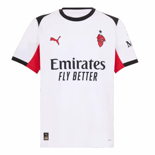 MODRIĆ 14 AC Milan Away Soccer Jersey 2025 26 Back