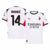 MODRIĆ 14 AC Milan Away Soccer Jersey 2025 26 Front