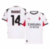 MODRIĆ 14 AC Milan Away Soccer Jersey 2025 26 Front