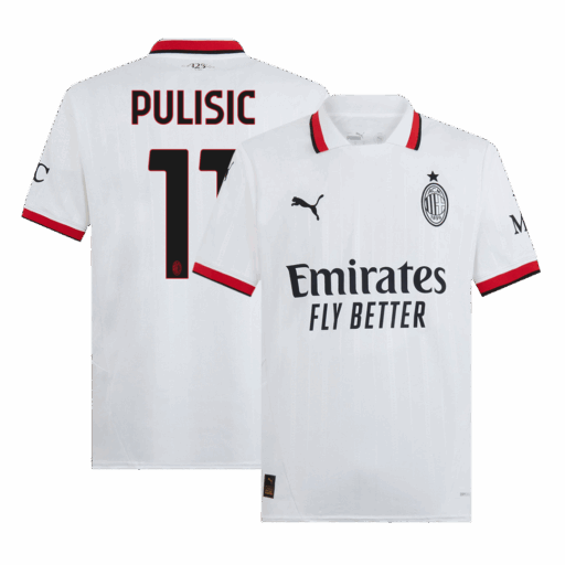 PULISIC 11 AC Milan Extérieur Maillot de foot Front