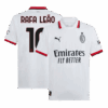 RAFA LEÃO 10 AC Milan Away Soccer Jersey Front