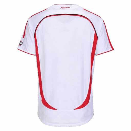 Retro Soccer Jersey AC Milan Away 2006 07 UCL Back
