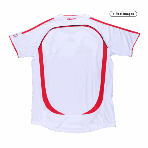 Retro Soccer Jersey AC Milan Away 2006 07 UCL Right-Side