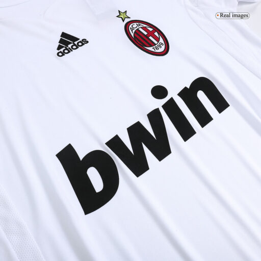 Maillot Retro Soccer AC Milan Extérieur 2009 10 Badge