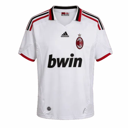 Camiseta de fútbol retro AC Milan Away 2009 10 Front Camiseta de fútbol retro AC Milan Away 2009 10 Front