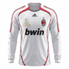Maillot Retro Soccer AC Milan Extérieur Manches Longues 2006 07 Avant