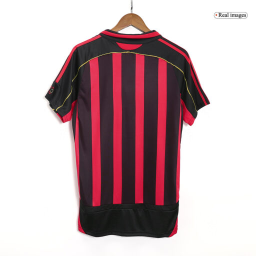 Maillot Retro Soccer AC Milan Accueil 2006 07 Droit