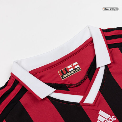 Maillot Retro Soccer AC Milan Accueil 2009 10 Retour