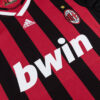Maillot Retro Soccer AC Milan Accueil 2009 10 Collier