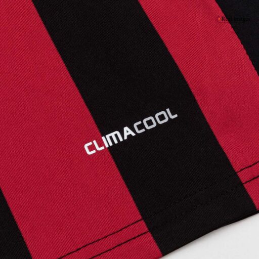 Maillot Retro Soccer AC Milan Accueil 2009 10 Détail-1