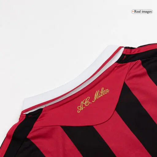 Retro Soccer Jersey AC Milan Home 2009 10 Detail-2