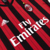 Retro Soccer Jersey AC Milan Home 2013 14 Collar