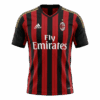 Retro Soccer Jersey AC Milan Home 2013 14 Front