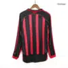 Retro Soccer Jersey AC Milan Home Long Sleeve 2006 07 Right-Side