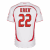 Retro Soccer Jersey KAKA 22 AC Milan Away 2006 07 UCL Front