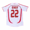 Retro Soccer Jersey KAKA 22 AC Milan Away 2006 07 UCL Left-Side