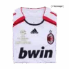Retro Soccer Jersey KAKA 22 AC Milan Away 2006 07 UCL Right-Side