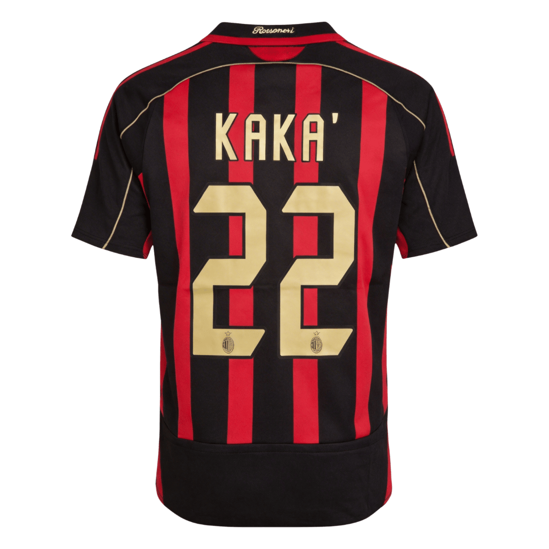 Retro Soccer Jersey KAKA' #22 AC Milan Home 2006/07 - SoccerKit
