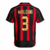 Camiseta de fútbol retro MALDINI 3 AC Milan Inicio 2006 07 Delantero
