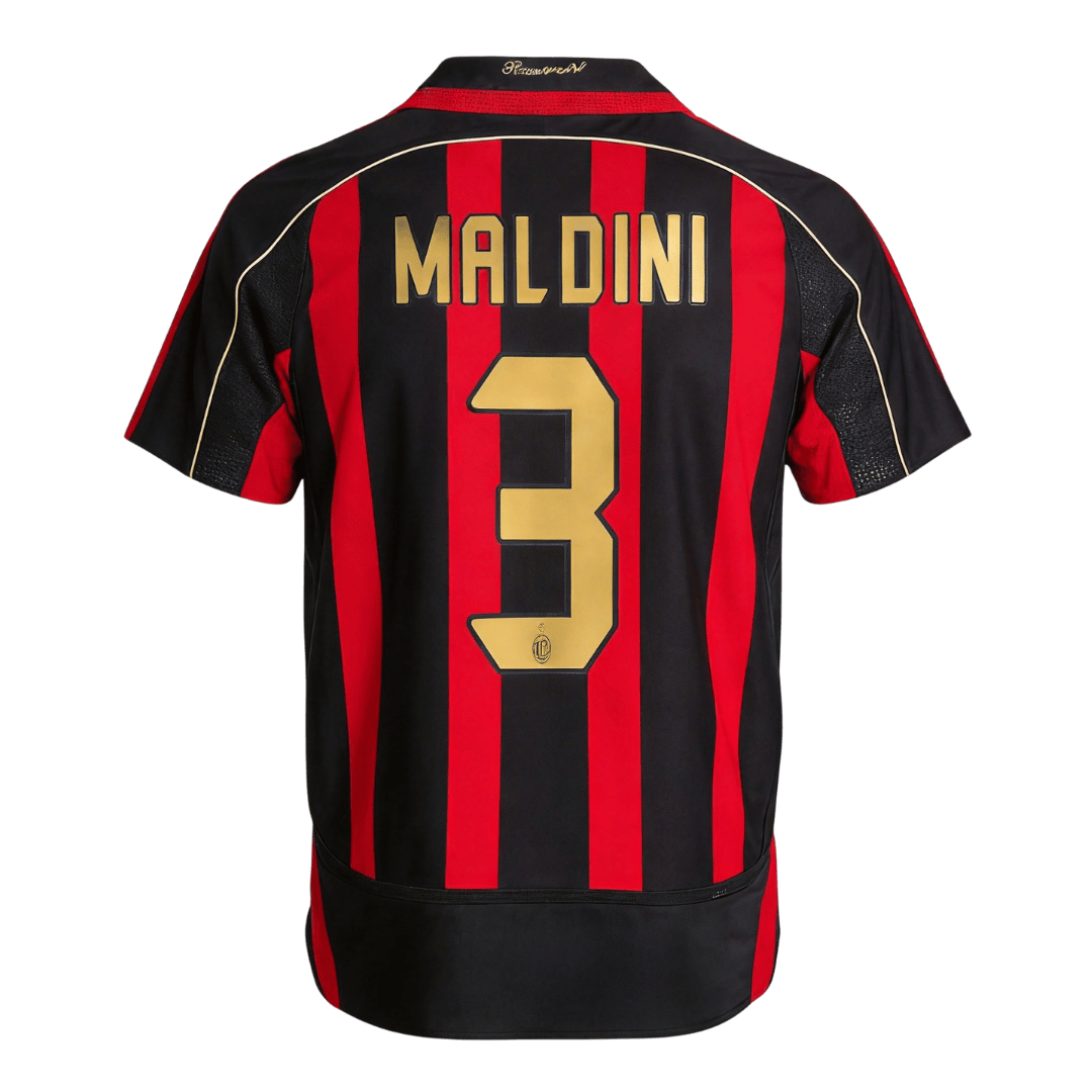 Retro Soccer Jersey MALDINI #3 AC Milan Home 2006/07 - SoccerKit