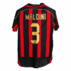 Camiseta de fútbol retro MALDINI 3 AC Milan Home 2006 07 Lado izquierdo