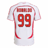 Maillot Retro Soccer RONALDO 99 AC Milan Extérieur 2006 07 UCL Avant