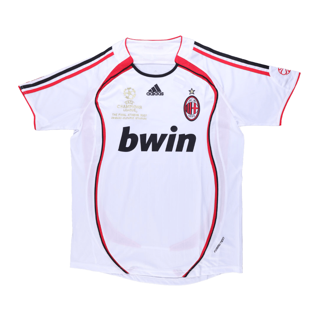 Camiseta de fútbol retro RONALDO #99 AC Milan Away 2006/07 - UCL