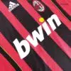 Retro Soccer Jersey RONALDO 99 AC Milan Home Long Sleeve 2006 07 Detail-1