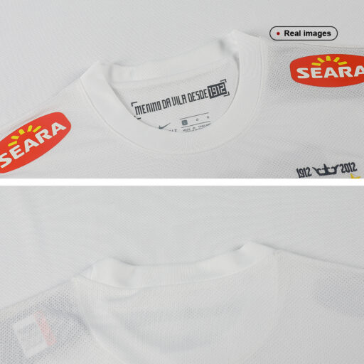 Camiseta de fútbol vintage Santos FC Inicio 2011 12 Detalle de Gogoalshop-1