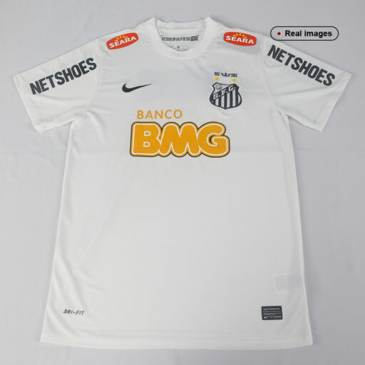 Camiseta de fútbol vintage Santos FC Inicio 2011 12 Detalle de Gogoalshop-3