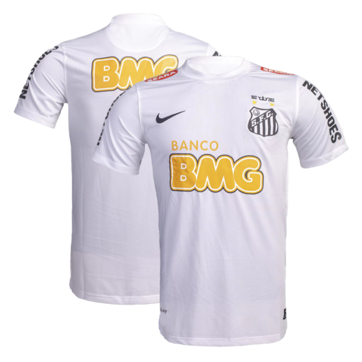 Camiseta de fútbol vintage Santos FC Inicio 2011 12 Gogoalshop Lado izquierdo